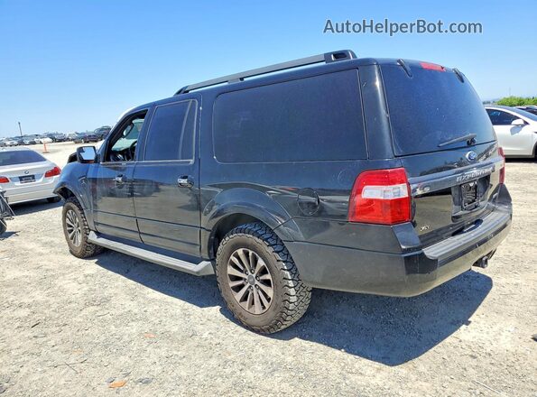 1FMJK1JT7GEF21464 2016 FORD EXPEDITION Black Trasero izquierdo
