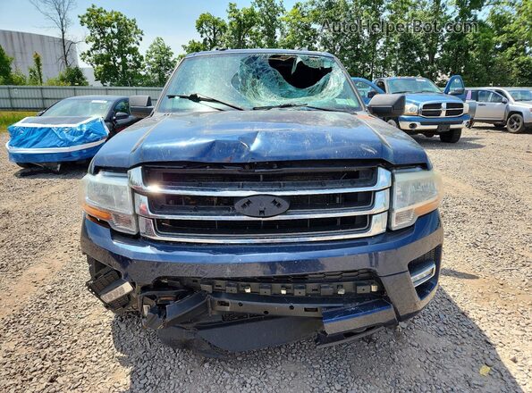 1FMJK1JT7GEF27829 2016 FORD EXPEDITION Blue წინა ხედი