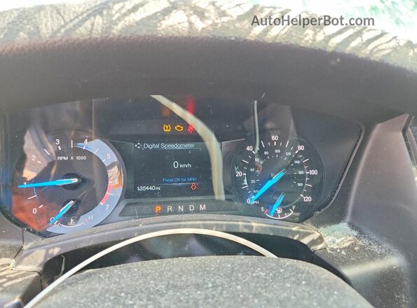 1FMJK1JT7GEF27829 2016 FORD EXPEDITION Blue ხელსაწყოთა პანელის ხედი
