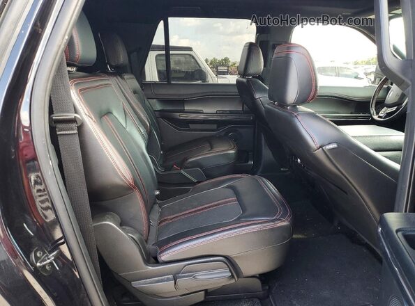 1FMJK1KT0MEA53409 2021 FORD EXPEDITION Black Rear interior view