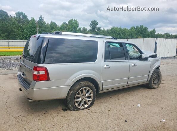 1FMJK1KT2HEA25004 2017 FORD EXPEDITION Silver Հետևի աջ