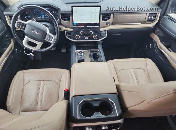 1FMJK1KT2NEA57513 2022 FORD EXPEDITION Black Widok deski rozdzielczej