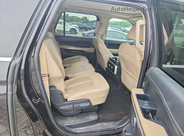 1FMJK1KT2NEA57513 2022 FORD EXPEDITION Black Widok wnętrza z tyłu