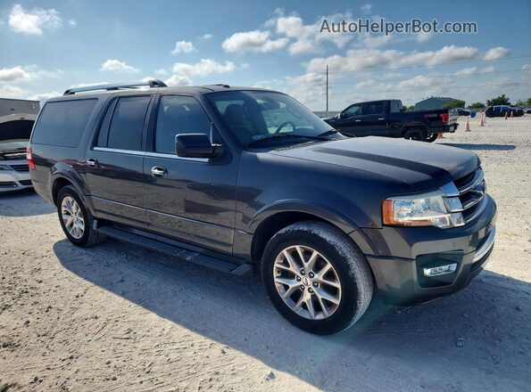 1FMJK1KT5HEA59079 2017 FORD EXPEDITION Gray Передня права чверть