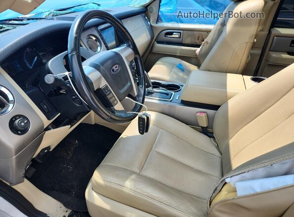1FMJK1KT6GEF37802 2016 FORD EXPEDITION White Widok wnętrza z przodu