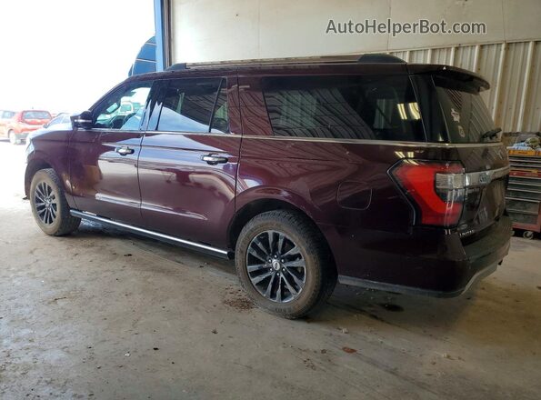 1FMJK1KT6LEA28349 2020 FORD EXPEDITION Maroon Задня ліва чверть