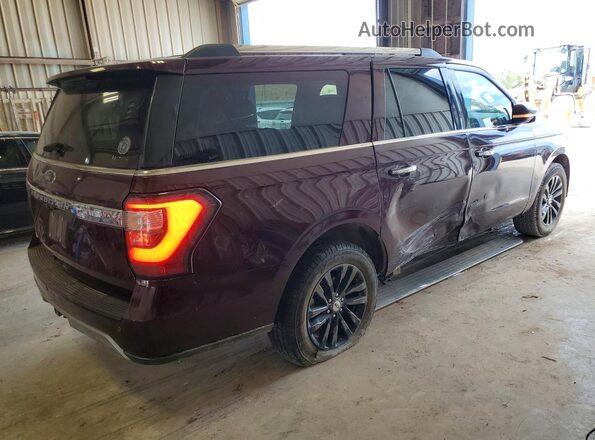 1FMJK1KT6LEA28349 2020 FORD EXPEDITION Maroon Задня права чверть