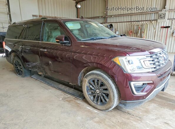 1FMJK1KT6LEA28349 2020 FORD EXPEDITION Maroon Передня права чверть