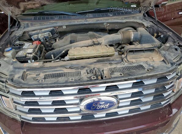 1FMJK1KT6LEA28349 2020 FORD EXPEDITION Maroon Вид підкапотного простору