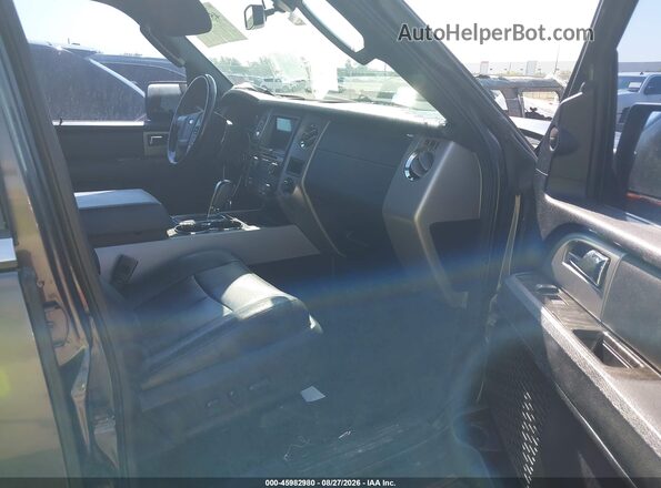 1FMJK1KT7GEF26257 2016 FORD EXPEDITION EL Gray Vista interior delantera