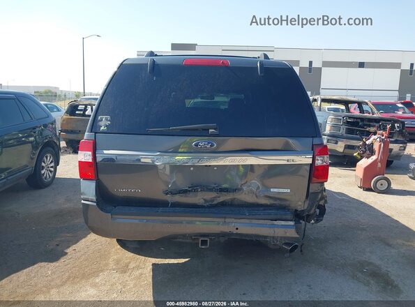 1FMJK1KT7GEF26257 2016 FORD EXPEDITION EL Gray 