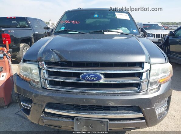 1FMJK1KT7GEF26257 2016 FORD EXPEDITION EL Gray Vista del cuadro de instrumentos