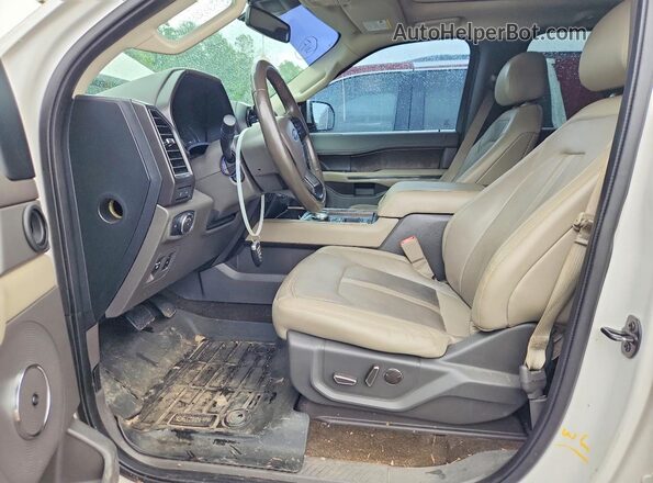 1FMJK1KT8KEA03418 2019 FORD EXPEDITION White წინა სალონის ხედი