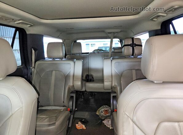 1FMJK1KT8KEA03418 2019 FORD EXPEDITION White უკანა სავარძლების ხედი