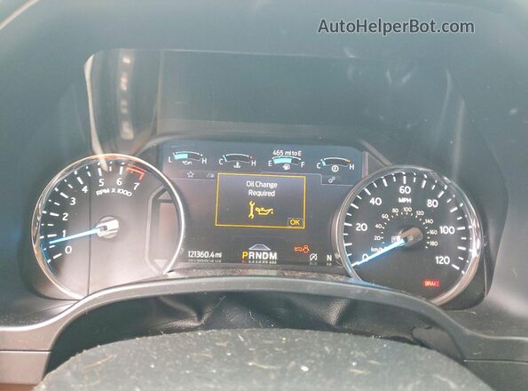1FMJK1LT1LEA90885 2020 FORD EXPEDITION White Instrument cluster view