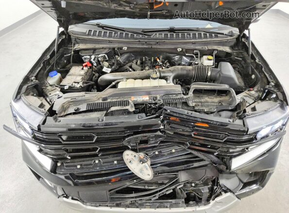 1FMJK1M84SEA23514 2025 FORD EXPEDITION Black ძრავის განყოფილების ხედი