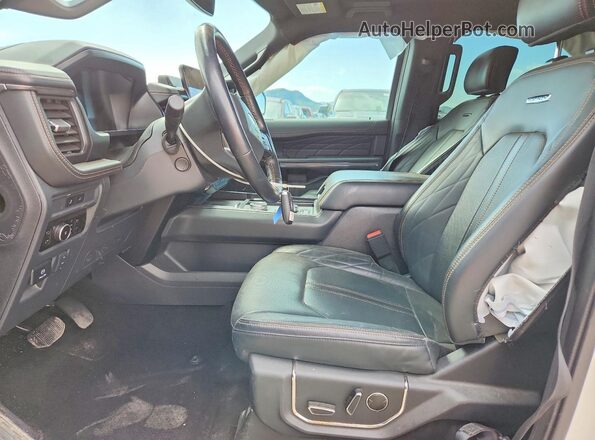 1FMJK1M85PEA27630 2023 FORD EXPEDITION White Front interior view