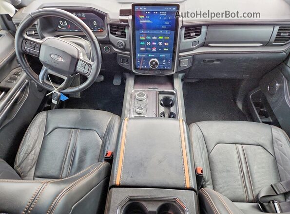 1FMJK1M85PEA27630 2023 FORD EXPEDITION White Dashboard view