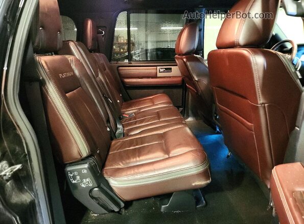 1FMJK1MT2GEF26406 2016 FORD EXPEDITION Black Vista interior trasera