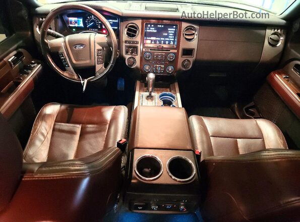 1FMJK1MT2GEF26406 2016 FORD EXPEDITION Black Vista del salpicadero