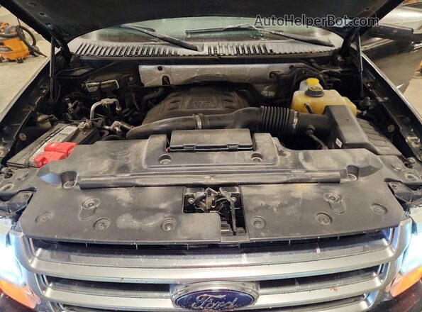 1FMJK1MT2GEF26406 2016 FORD EXPEDITION Black Vista del compartimento del motor