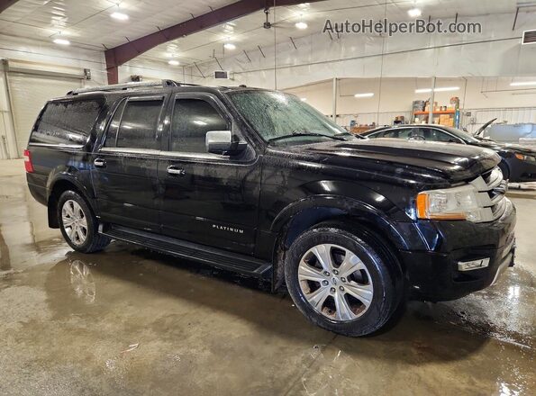 1FMJK1MT2GEF26406 2016 FORD EXPEDITION Black Delantero derecho