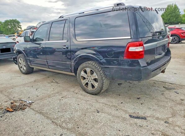 1FMJK1MT7HEA64118 2017 FORD EXPEDITION Черный Задняя левая четверть