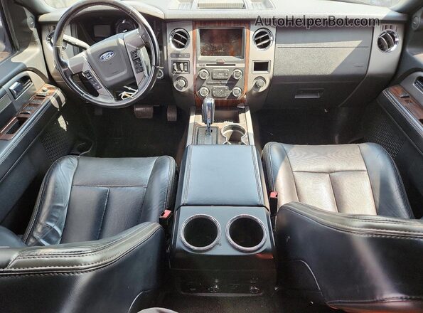 1FMJK1MT7HEA64118 2017 FORD EXPEDITION Черный Вид панели приборов