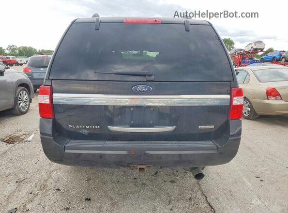 1FMJK1MT7HEA64118 2017 FORD EXPEDITION Черный Вид сзади