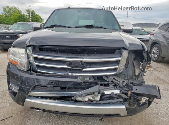 1FMJK1MT7HEA64118 2017 FORD EXPEDITION Черный Вид спереди