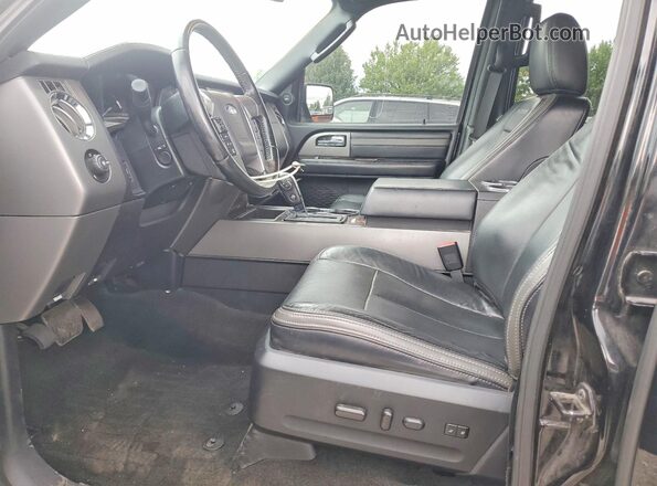 1FMJK1MT7HEA64118 2017 FORD EXPEDITION Черный Вид салона спереди