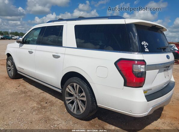 1FMJK1MT7LEA70588 2020 FORD EXPEDITION White Trasero izquierdo