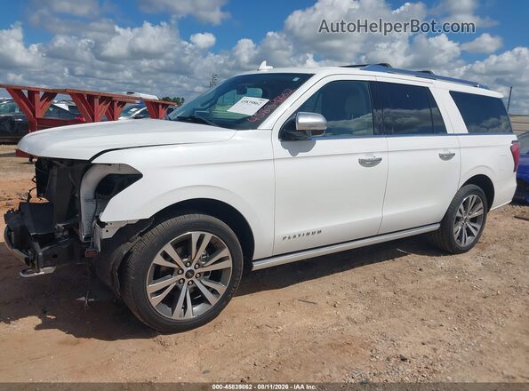 1FMJK1MT7LEA70588 2020 FORD EXPEDITION White Vista tres cuartos delantera izquierda