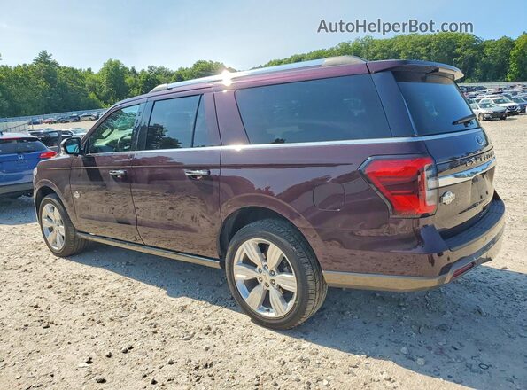 1FMJK1P84REA86540 2024 FORD EXPEDITION Бордовый Задняя левая четверть