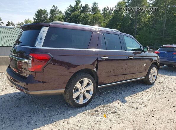 1FMJK1P84REA86540 2024 FORD EXPEDITION Бордовый Задняя правая четверть