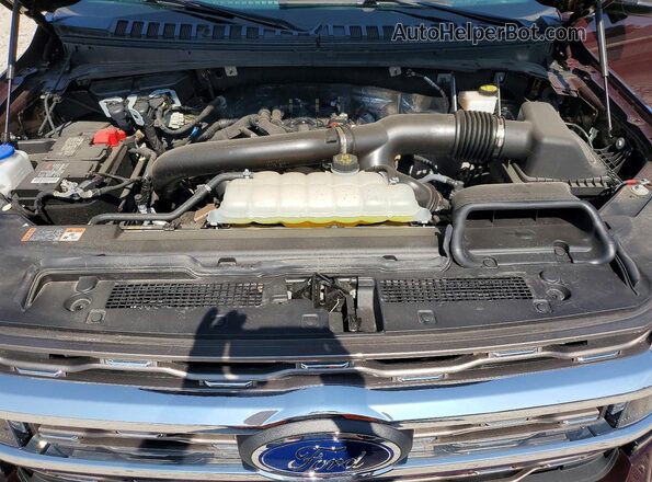 1FMJK1P84REA86540 2024 FORD EXPEDITION Бордовый Вид подкапотного пространства