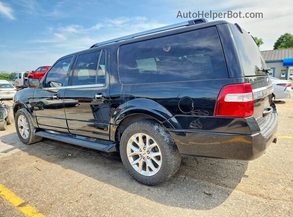 1FMJK2AT0GEF49337 2016 FORD EXPEDITION Black Tył lewy