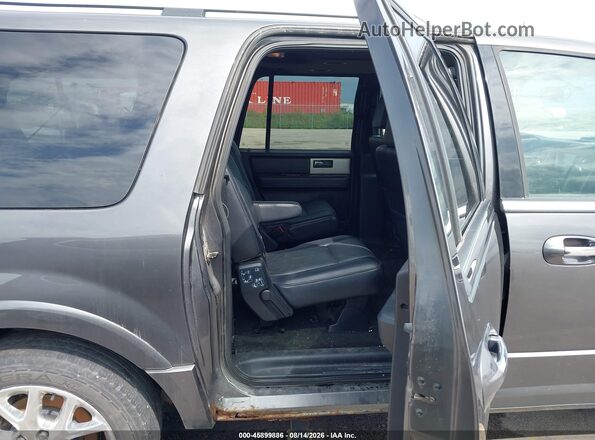 1FMJK2AT0HEA83507 2017 FORD EXPEDITION EL Gray Vista de la etiqueta del VIN