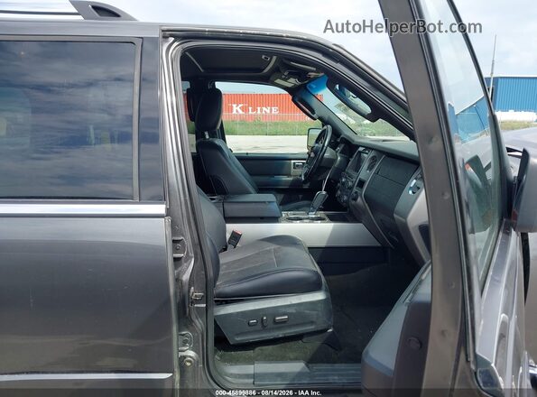 1FMJK2AT0HEA83507 2017 FORD EXPEDITION EL Gray Vista interior delantera