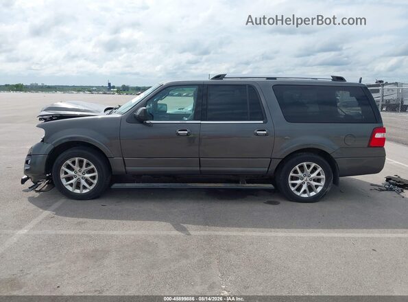 1FMJK2AT0HEA83507 2017 FORD EXPEDITION EL Gray Vista interior de 360 grados