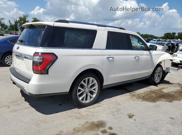1FMJK2AT0JEA32157 2018 FORD EXPEDITION White Tył prawy