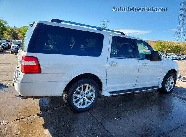 1FMJK2AT1GEF33065 2016 FORD EXPEDITION Белый Задняя правая четверть