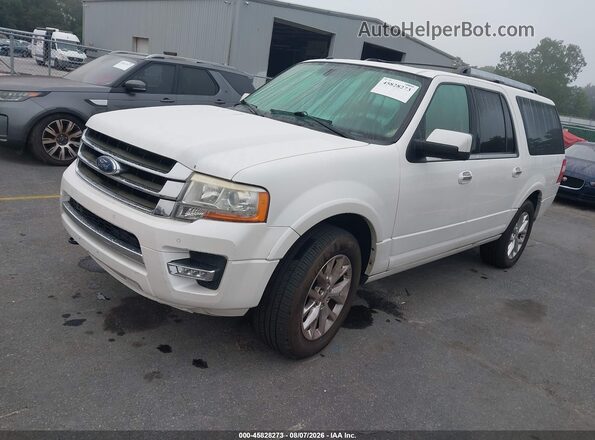1FMJK2AT1GEF48911 2016 FORD EXPEDITION EL Кремовый Передняя левая четверть