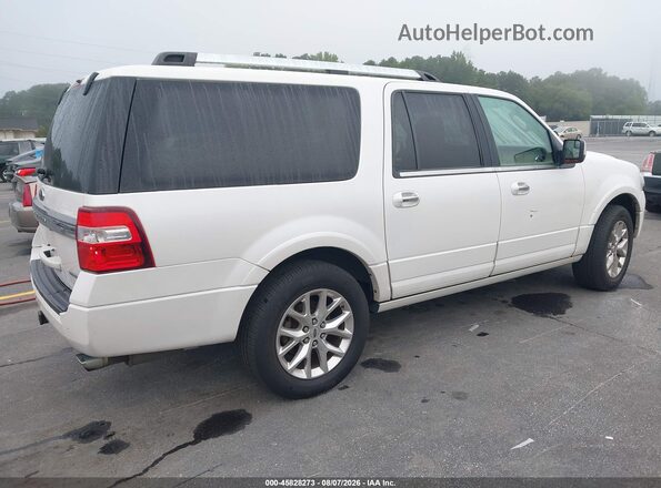 1FMJK2AT1GEF48911 2016 FORD EXPEDITION EL Кремовый Задняя правая четверть