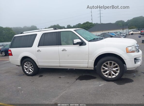 1FMJK2AT1GEF48911 2016 FORD EXPEDITION EL Кремовый Вид задней части салона