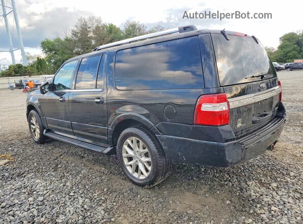 1FMJK2AT1GEF56409 2016 FORD EXPEDITION Черный Задняя левая четверть