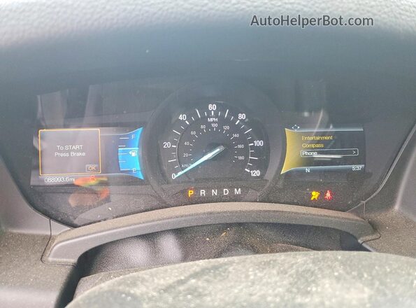 1FMJK2AT1GEF56409 2016 FORD EXPEDITION Черный Вид щитка приборов