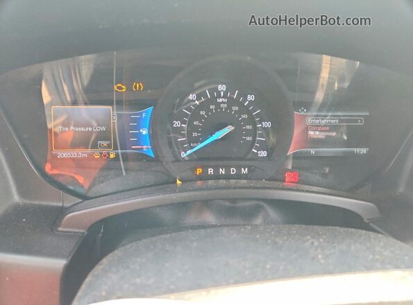 1FMJK2AT1HEA08590 2017 FORD EXPEDITION Black Вид щитка приладів