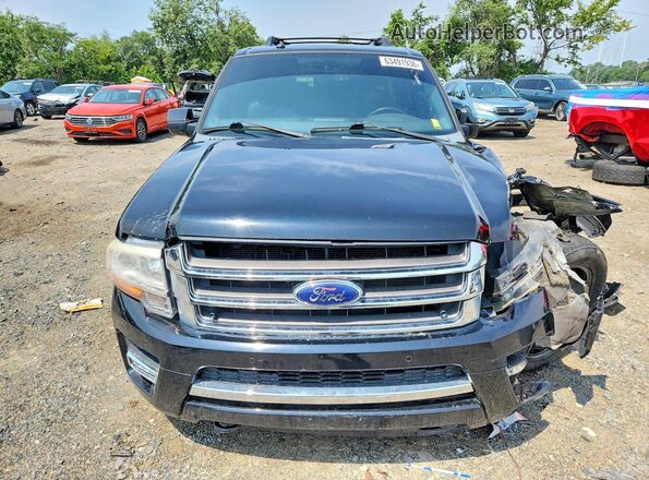 1FMJK2AT1HEA08590 2017 FORD EXPEDITION Black Вид спереду