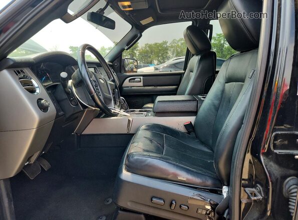 1FMJK2AT1HEA08590 2017 FORD EXPEDITION Black Вид салону спереду